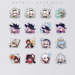 Honkai: Star Rail Q Version Sticker Pack