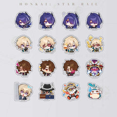 Honkai: Star Rail Q Version Sticker Pack