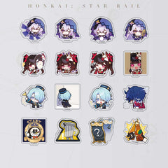 Honkai: Star Rail Q Version Sticker Pack