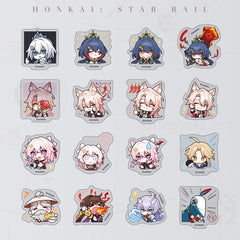 Honkai: Star Rail Q Version Sticker Pack