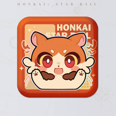 Honkai: Star Rail Square Cartoon Badges