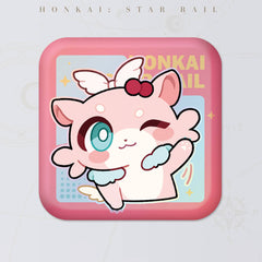 Honkai: Star Rail Square Cartoon Badges