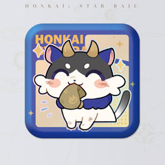 Honkai: Star Rail Square Cartoon Badges