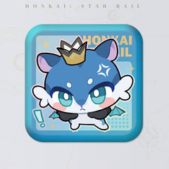 Honkai: Star Rail Square Cartoon Badges