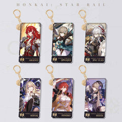 Honkai: Star Rail Erudition Path Character Keychain