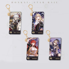 Honkai: Star Rail Erudition Path Character Keychain
