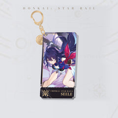 Honkai: Star Rail Hunt Path Character Keychain