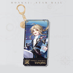 Honkai: Star Rail Hunt Path Character Keychain