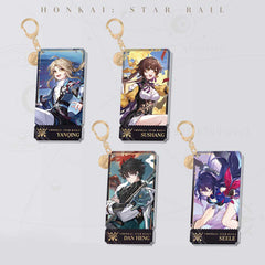 Honkai: Star Rail Hunt Path Character Keychain