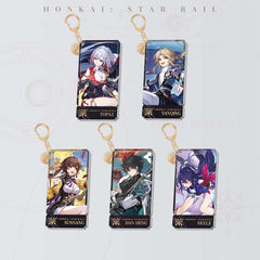 Honkai: Star Rail Hunt Path Character Keychain