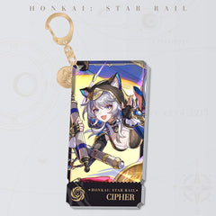 Honkai: Star Rail Nilihity Path Character Keychain