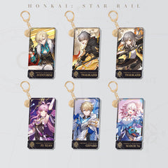 Honkai: Star Rail Preservation Path Character Keychain