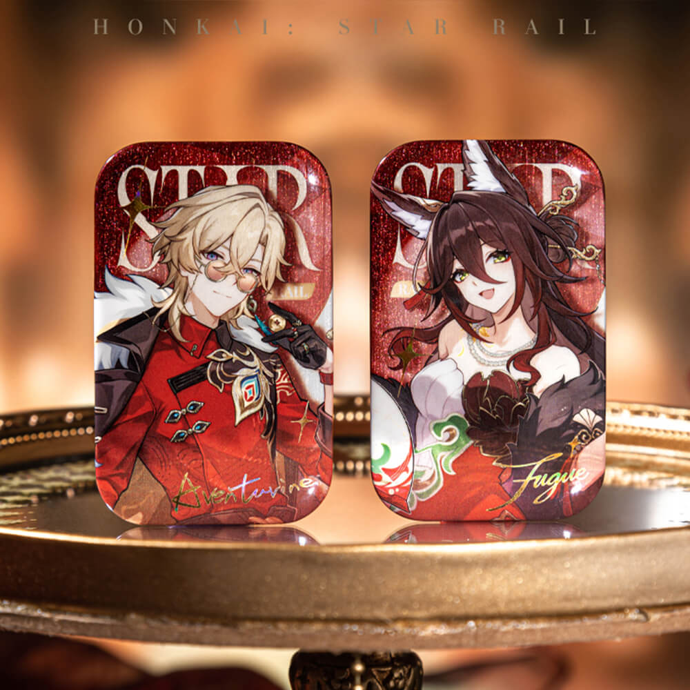 Honkai: Star Rail Train Travel Series Tinplate Badge