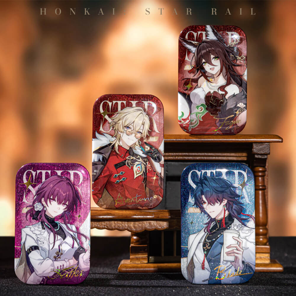 Honkai: Star Rail Train Travel Series Tinplate Badge