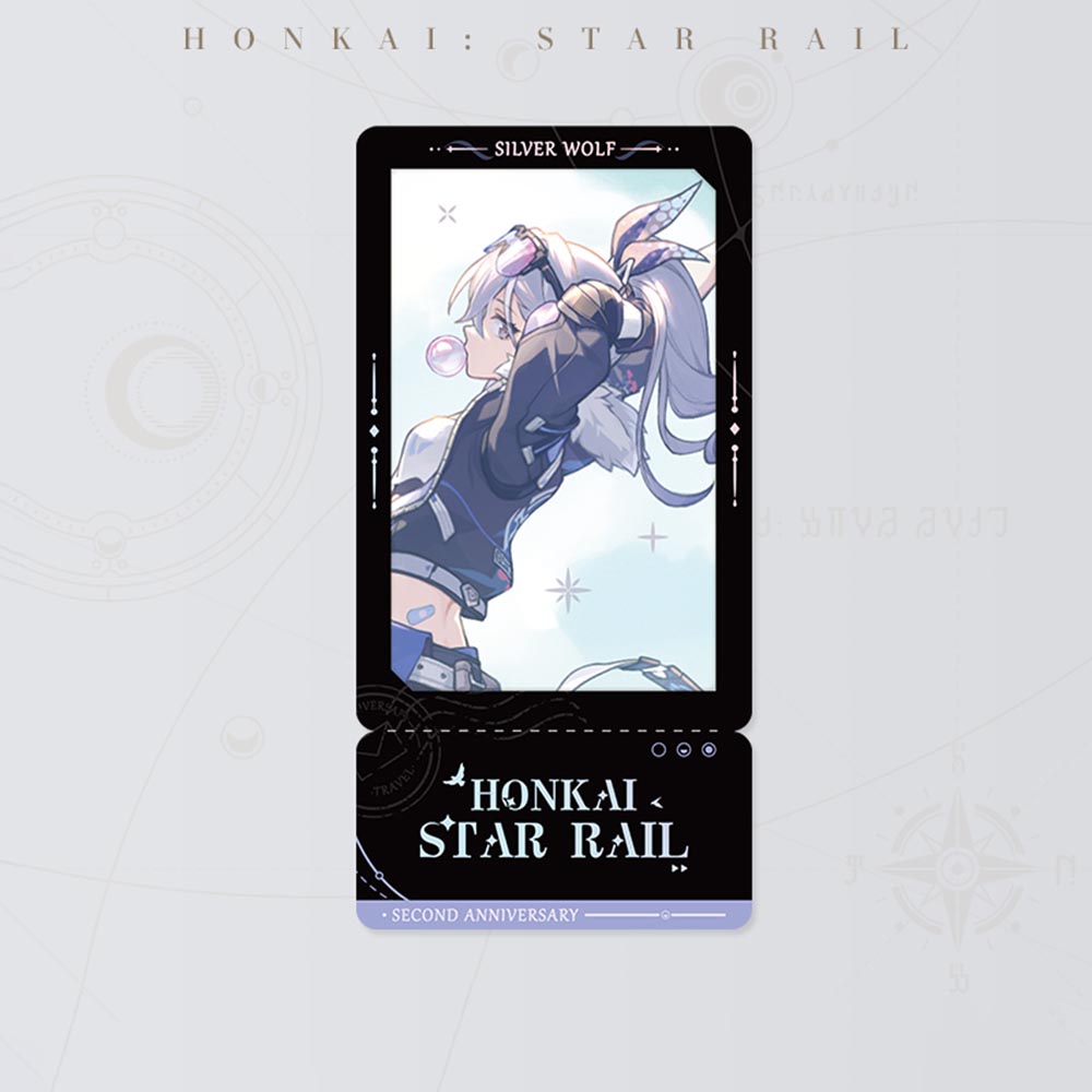 【 Pre order 】Honkai: Star Rail 2nd Anniversary Celebration Faux Film Cards