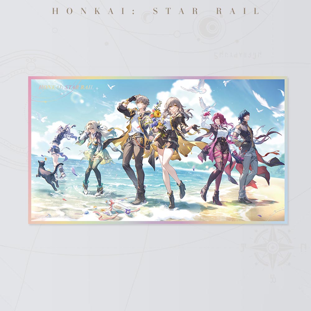 【 Pre order 】Honkai: Star Rail 2nd Anniversary Celebration PET Colored Paper