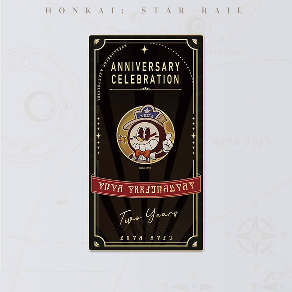 Honkai: Star Rail 2nd Anniversary Collectible Card Blind Box Set A