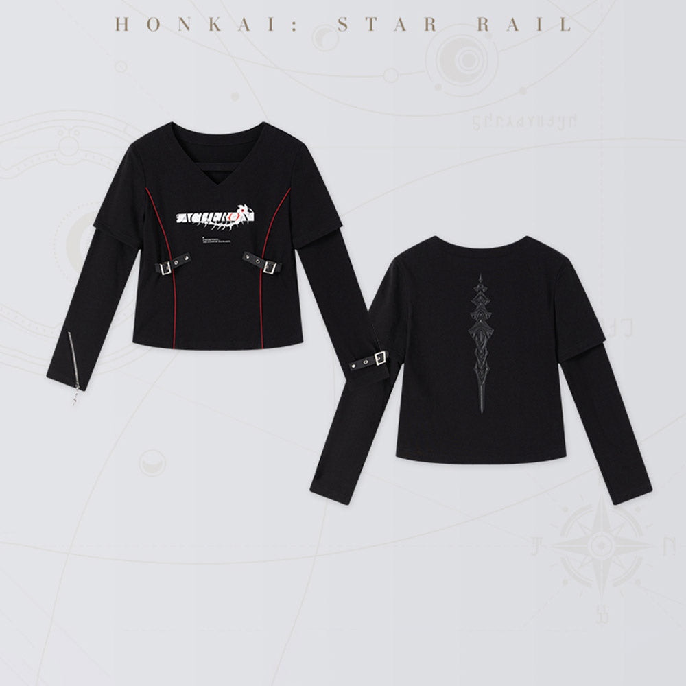 Honkai: Star Rail Acheron Impression Series Long-sleeved T-shirt