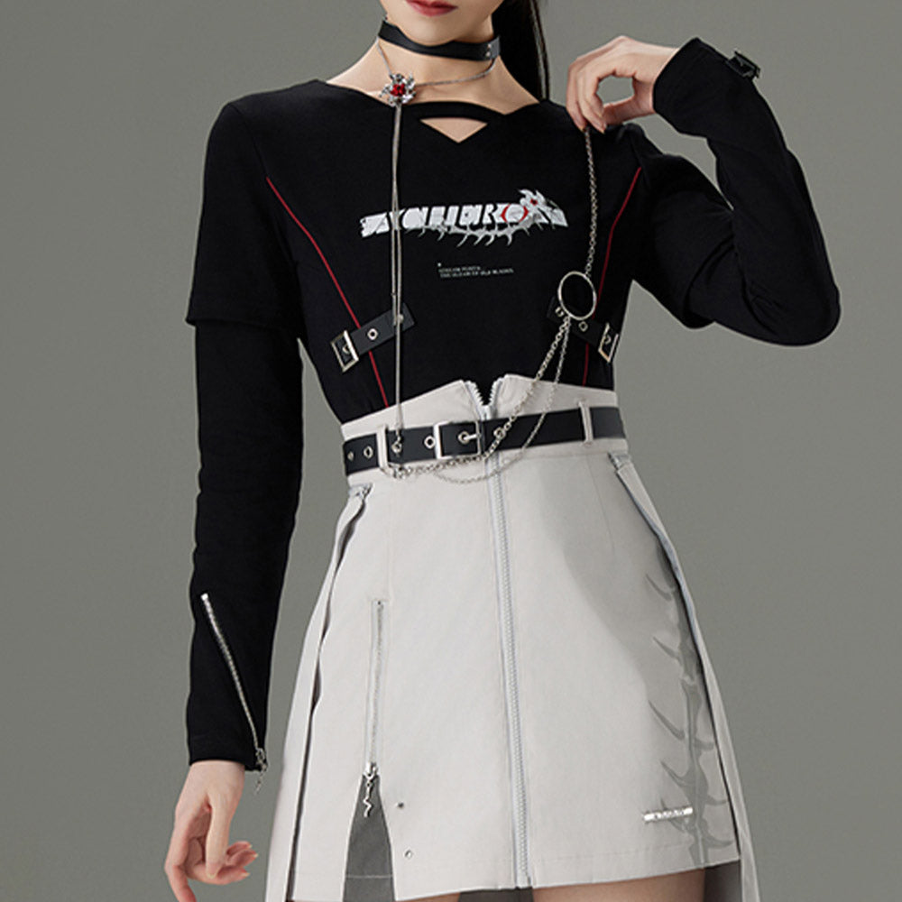 Honkai: Star Rail Acheron Impression Series Long-sleeved T-shirt