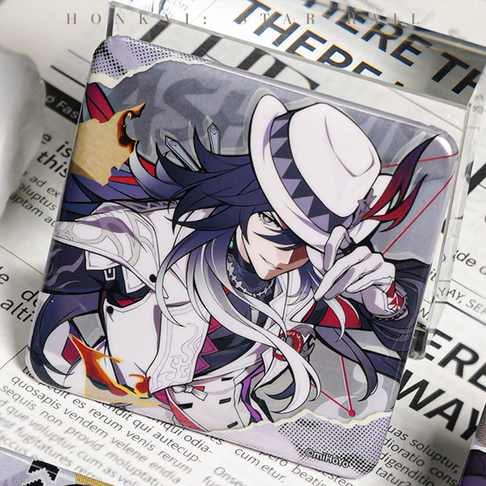Honkai: Star Rail Aha Universe Series Square Tinplate Badge