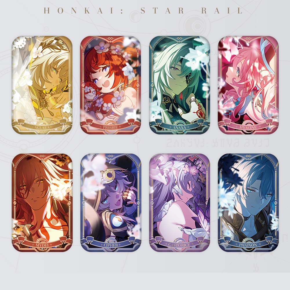 【 Pre order 】Honkai: Star Rail Amphoreus’ Saga of Heroes Series Tinplate Badges