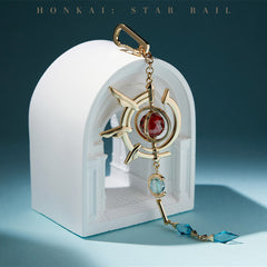 Honkai: Star Rail Anaxa Impression Series Metal Keychain