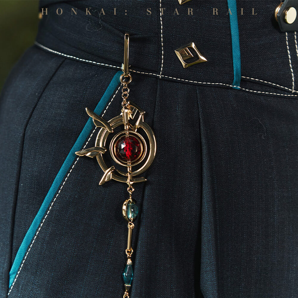 Honkai: Star Rail Anaxa Impression Series Metal Keychain