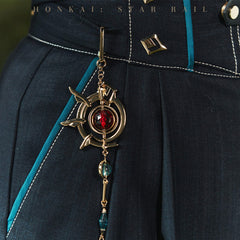 Honkai: Star Rail Anaxa Impression Series Metal Keychain