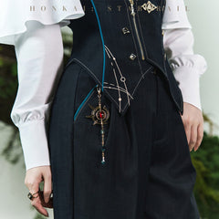 Honkai: Star Rail Anaxa Impression Series Metal Keychain