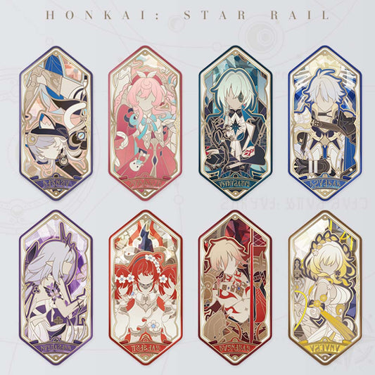 Honkai: Star Rail As I've Written Series Tinplate Badges
