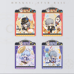 Honkai: Star Rail Autumn Celebration Series Q Version Acrylic Keychain
