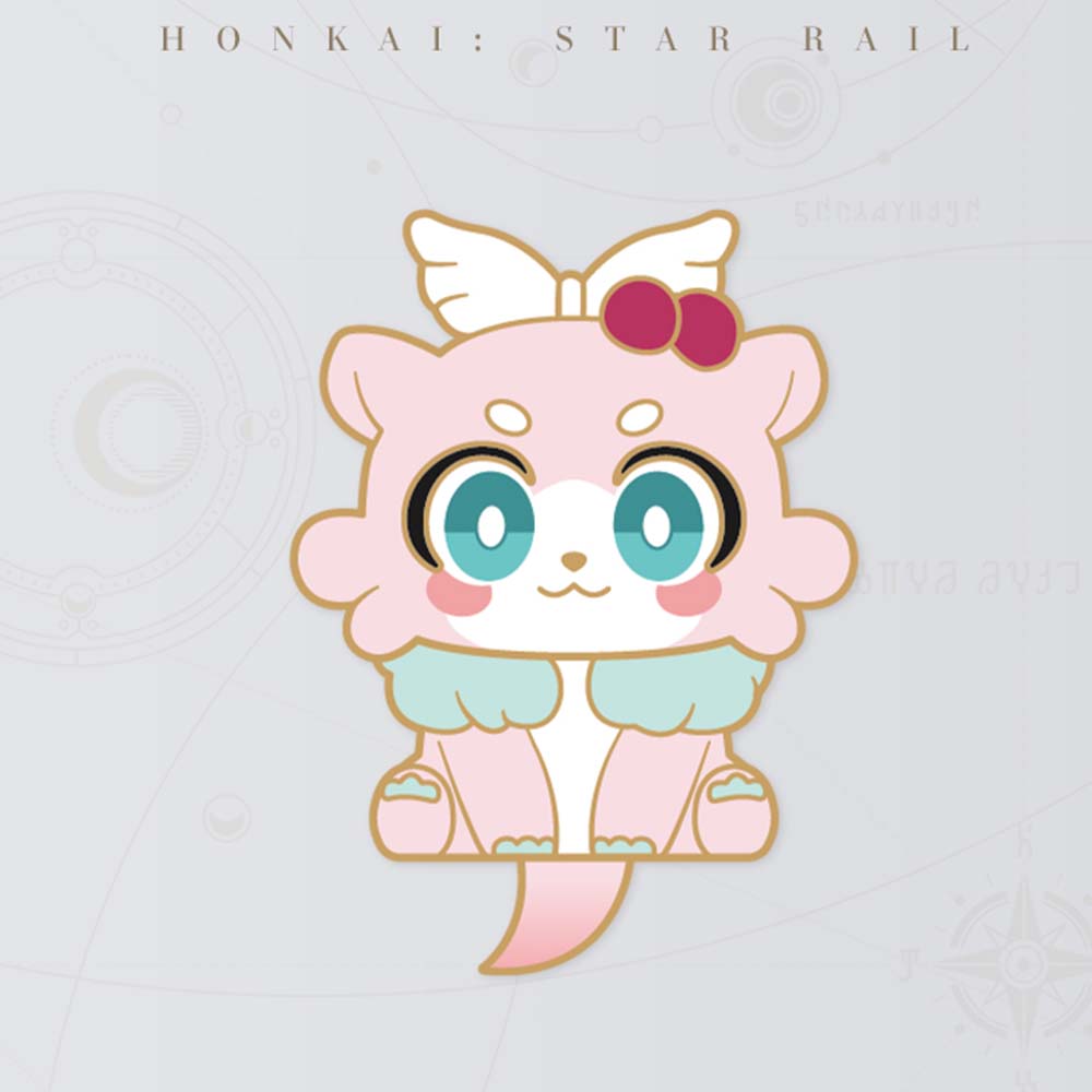 Honkai: Star Rail Awoo Awoo Chimera Metal Badges