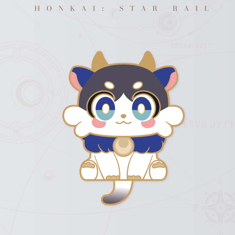 Honkai: Star Rail Awoo Awoo Chimera Metal Badges