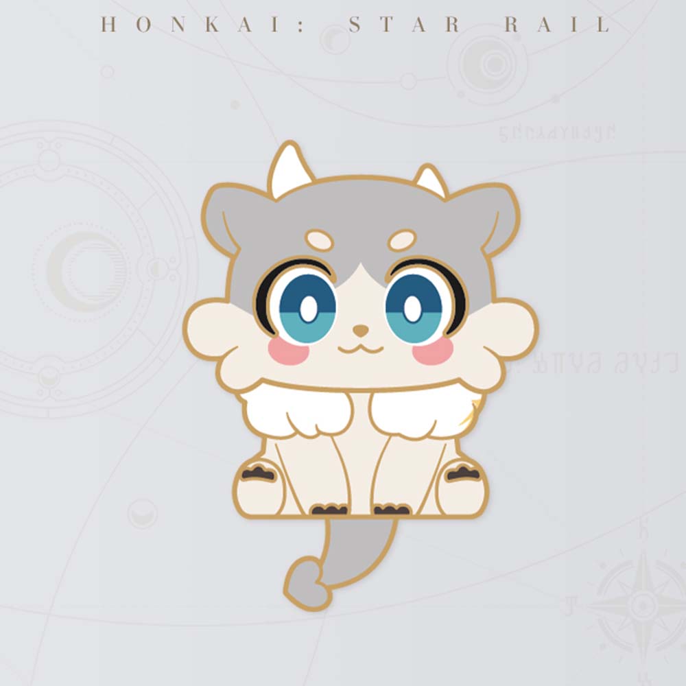 Honkai: Star Rail Awoo Awoo Chimera Metal Badges