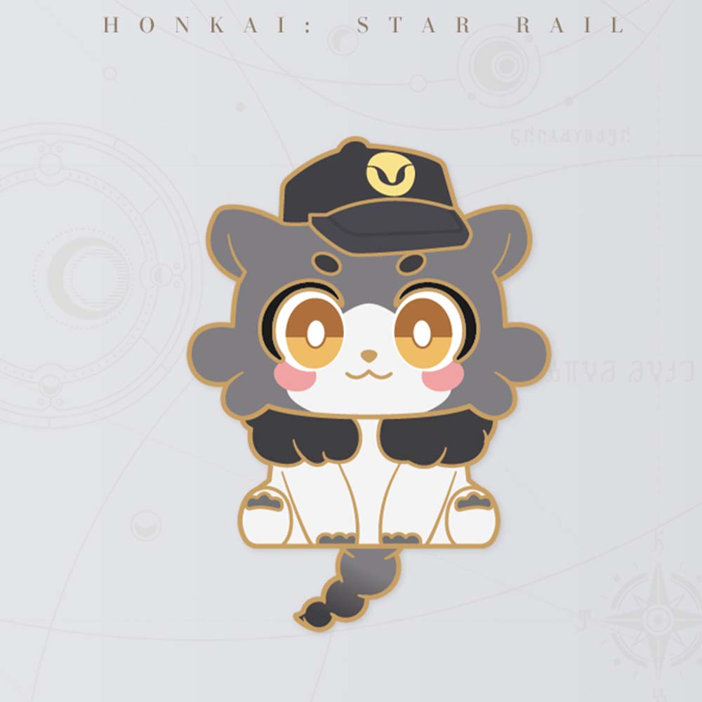 Honkai: Star Rail Awoo Awoo Chimera Metal Badges