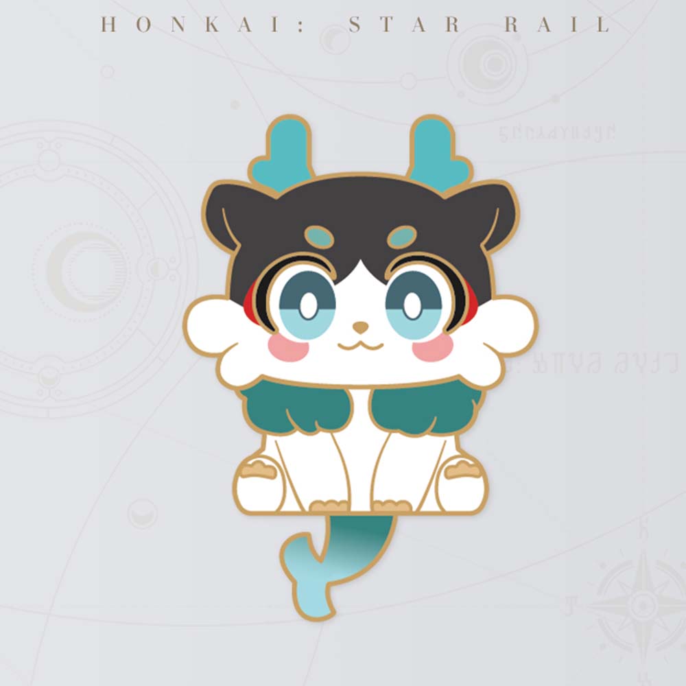 Honkai: Star Rail Awoo Awoo Chimera Metal Badges
