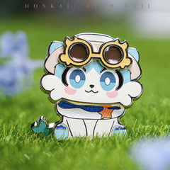 Honkai: Star Rail Awoo Awoo Chimera Metal Badges