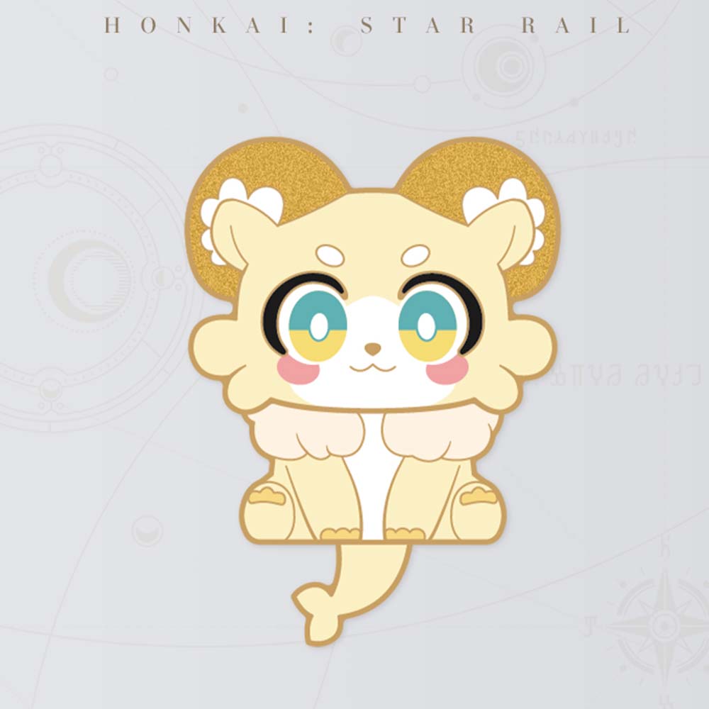 Honkai: Star Rail Awoo Awoo Chimera Metal Badges