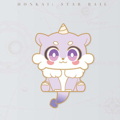 Honkai: Star Rail Awoo Awoo Chimera Metal Badges