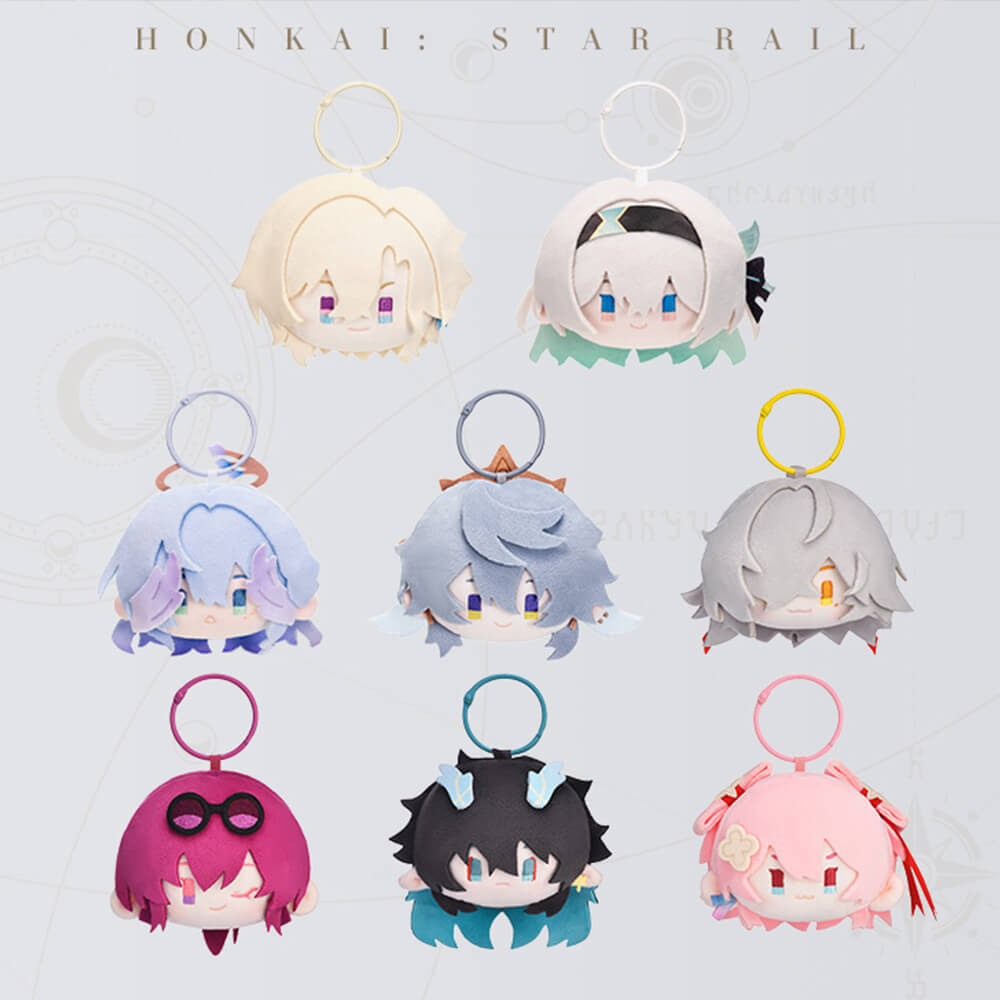 Honkai: Star Rail Big Head Series Plush Pendant