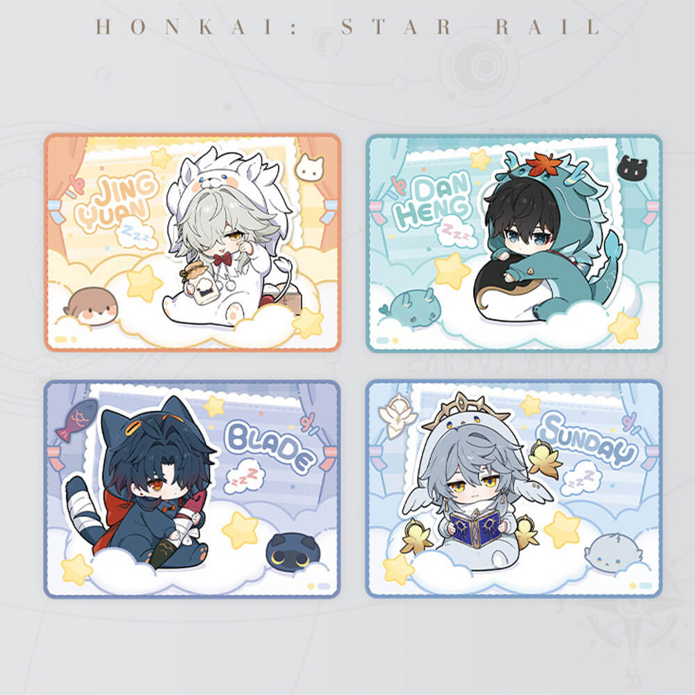 Honkai: Star Rail Boys Dormitory Q Version Home Series Blanket