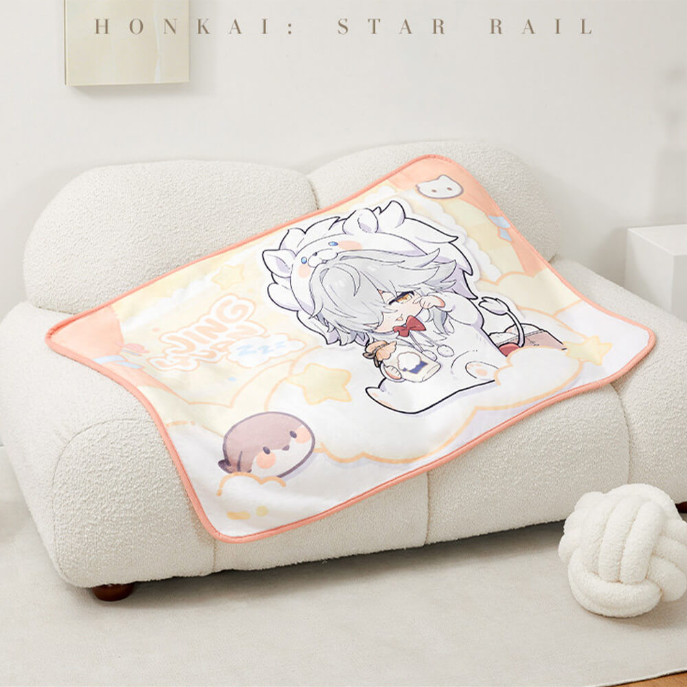 Honkai: Star Rail Boys Dormitory Q Version Home Series Blanket
