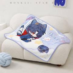 Honkai: Star Rail Boys Dormitory Q Version Home Series Blanket