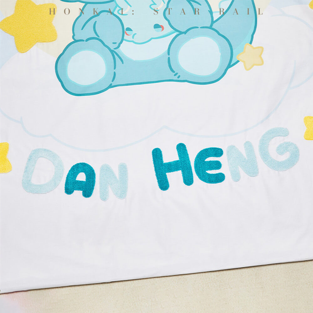 Honkai: Star Rail Boys Dormitory Q Version Home Series Dan Heng Bedding Set
