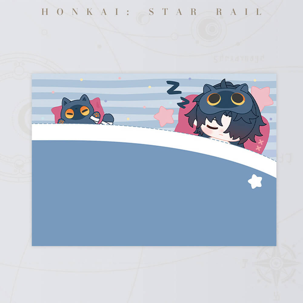 Honkai: Star Rail Boys Dormitory Q Version Home Series Pillowcase