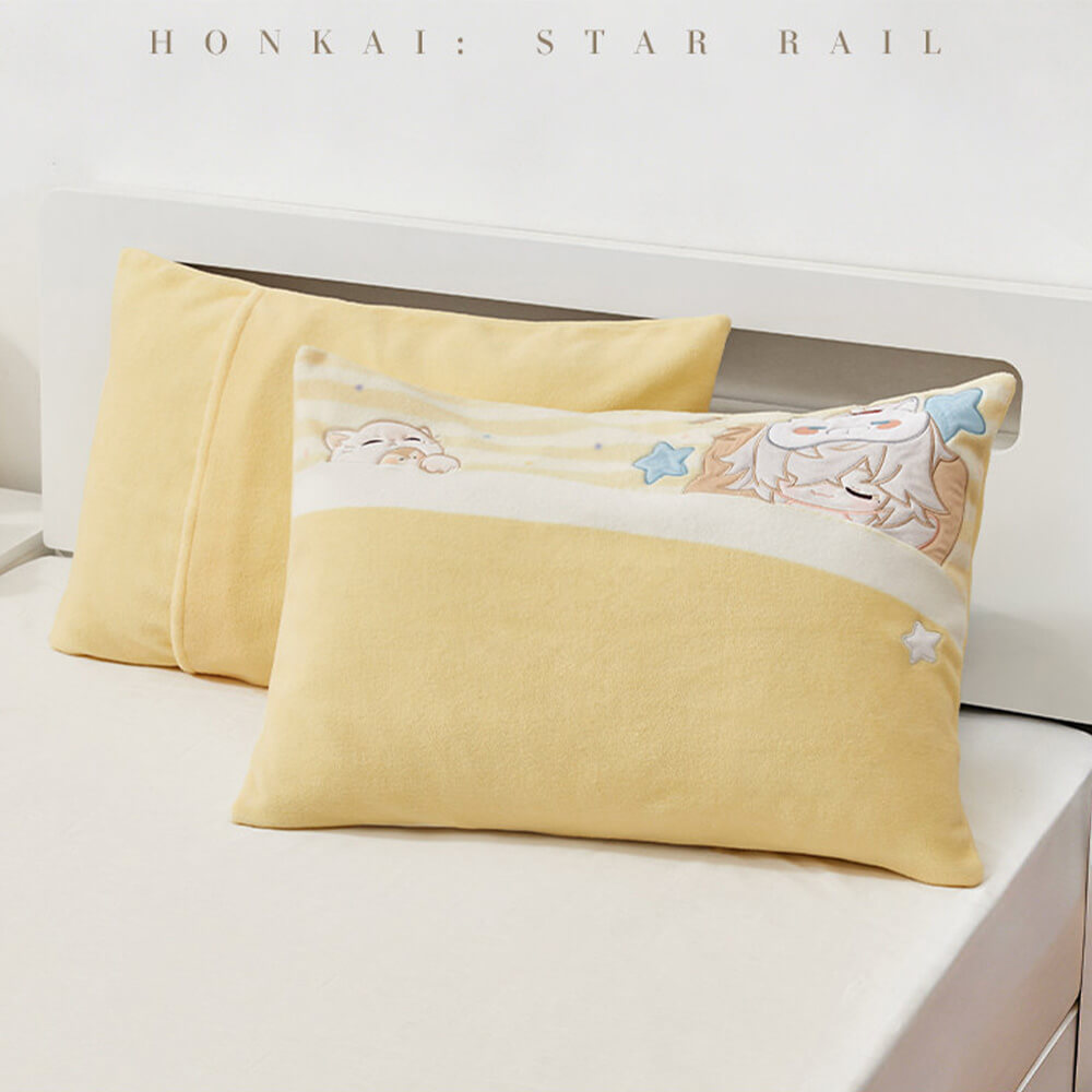 Honkai: Star Rail Boys Dormitory Q Version Home Series Pillowcase