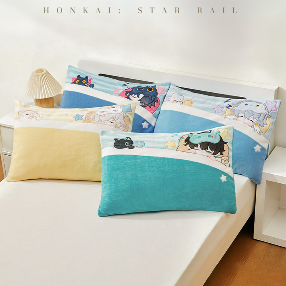 Honkai: Star Rail Boys Dormitory Q Version Home Series Pillowcase