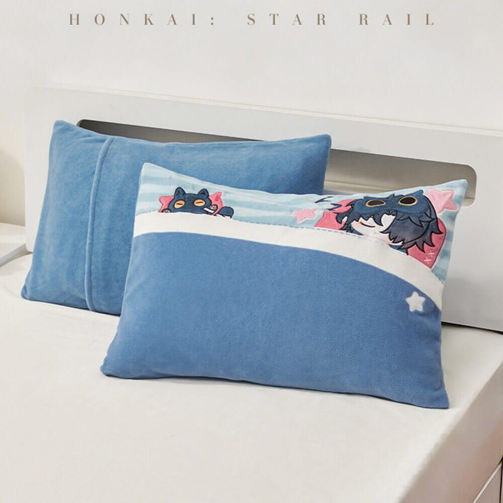 Honkai: Star Rail Boys Dormitory Q Version Home Series Pillowcase
