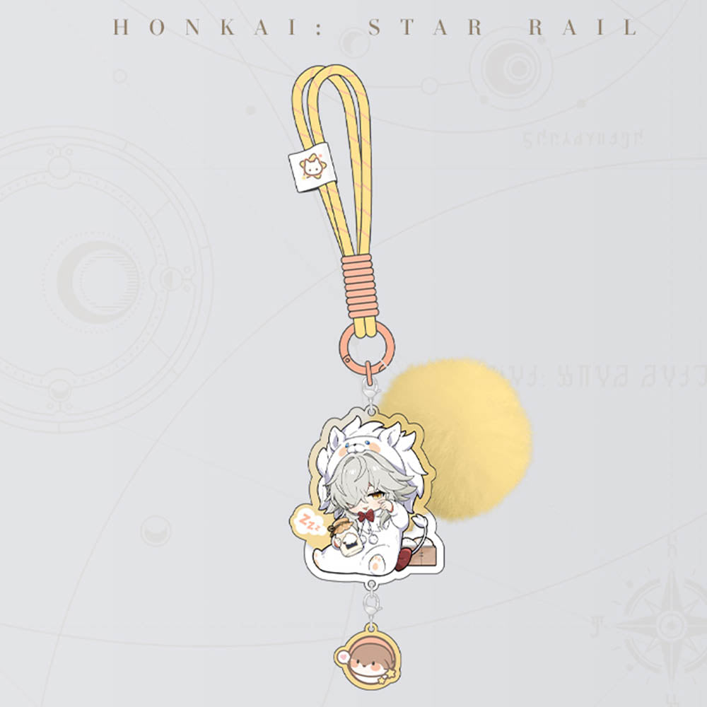 Honkai: Star Rail Boys Dormitory Series Q Version Acrylic Keychain