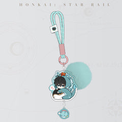 Honkai: Star Rail Boys Dormitory Series Q Version Acrylic Keychain